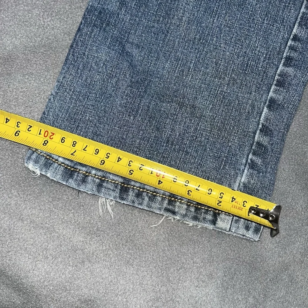 Wrangler Retro Slim Boot Jeans Denim Cowboy Western 33x36 Hole @Right Hip Pocket